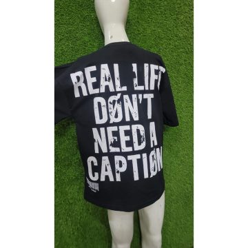 Black DTF Tshirt 100% Cotton